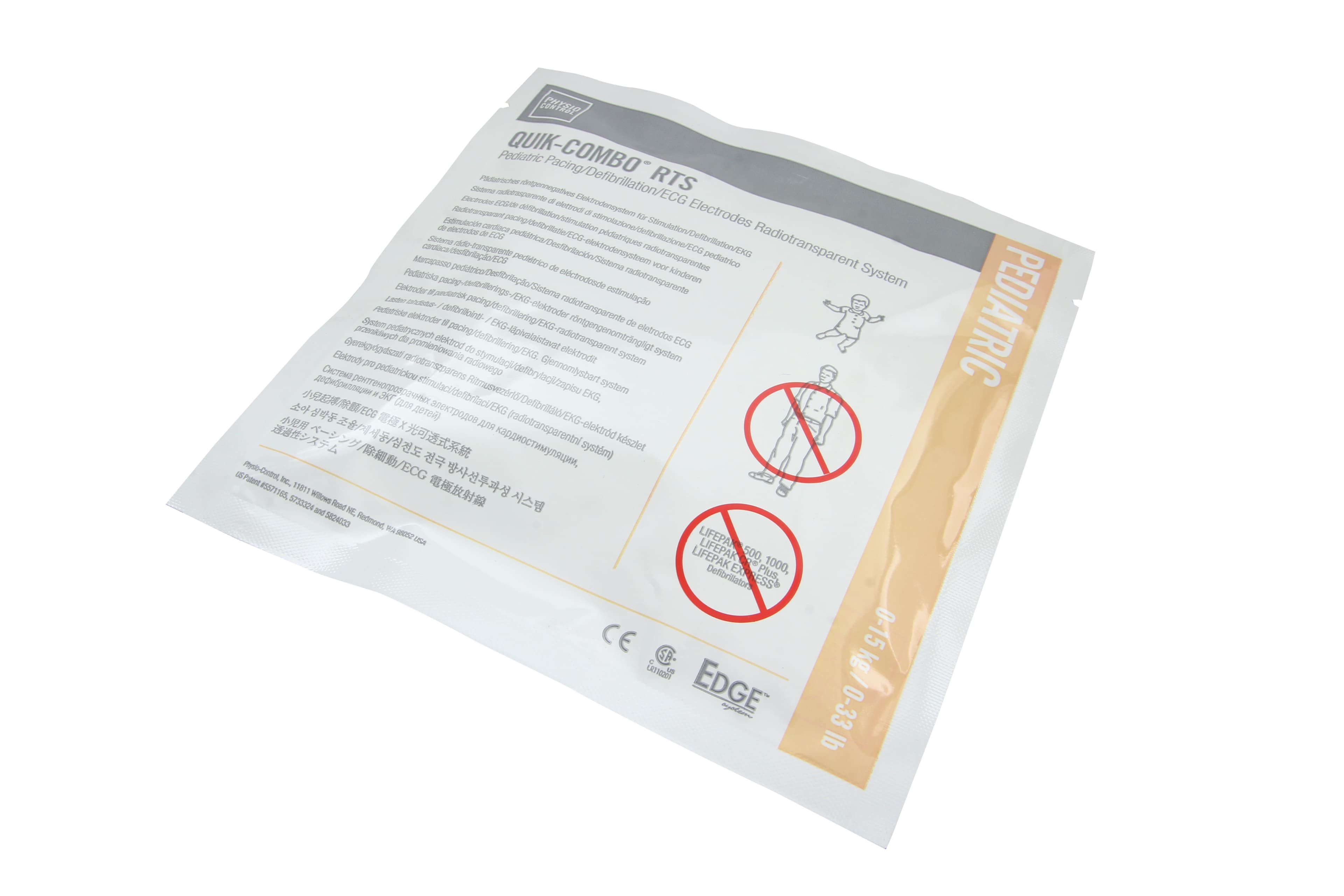 Commandes d'origine Physio Quii-Combo RTS Defi-Electrode LP10, LP12, LP15, LP20 - 11996-000093