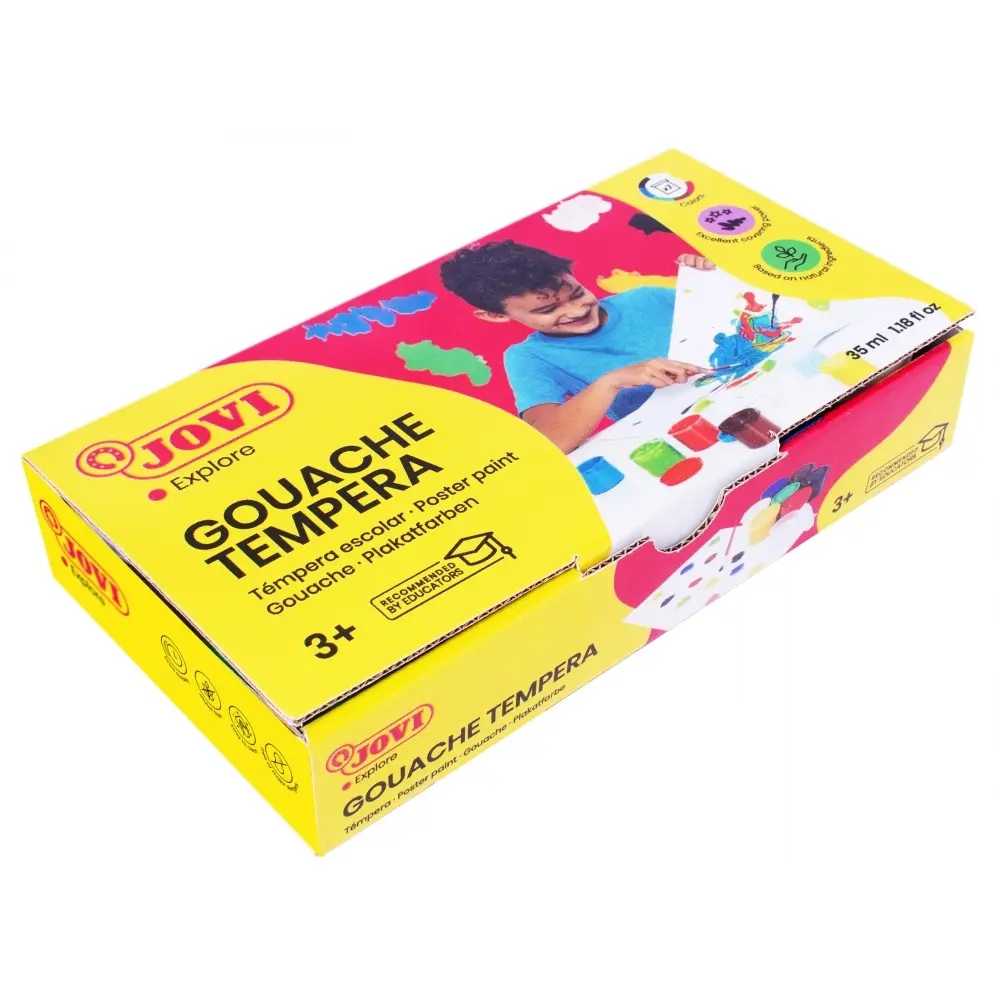 Boîte de 7 col assorties Jovi Tasmpera