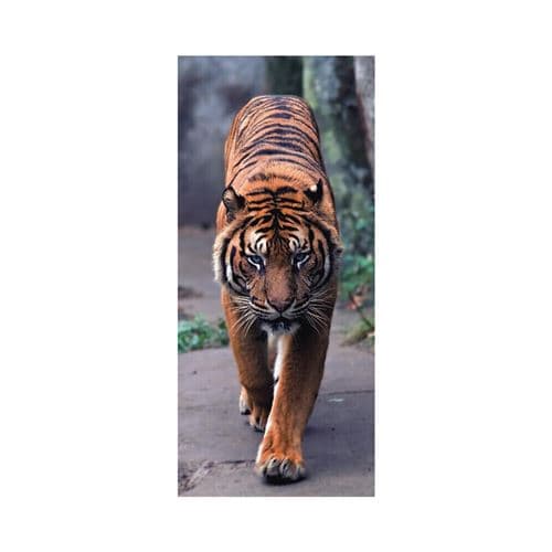 AG ART Tiger , intissé photo mural, 90 x 202 cm, 1 part
