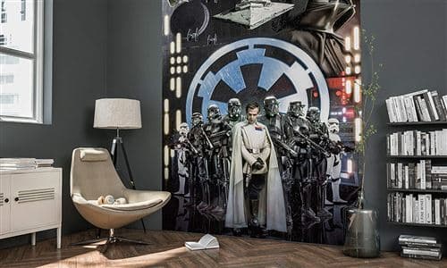 'Komar 009 de dvd2 Star Wars Papier peint photo non tissé de"Star Wars Empire, dimensions 200 x 275 cm (Largeur x hauteur), 2 Chemins, avec colle, multicolore